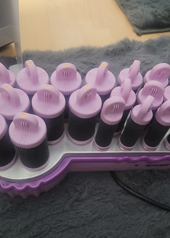 Mor Saç Bigudisi Seti - Görsel 3