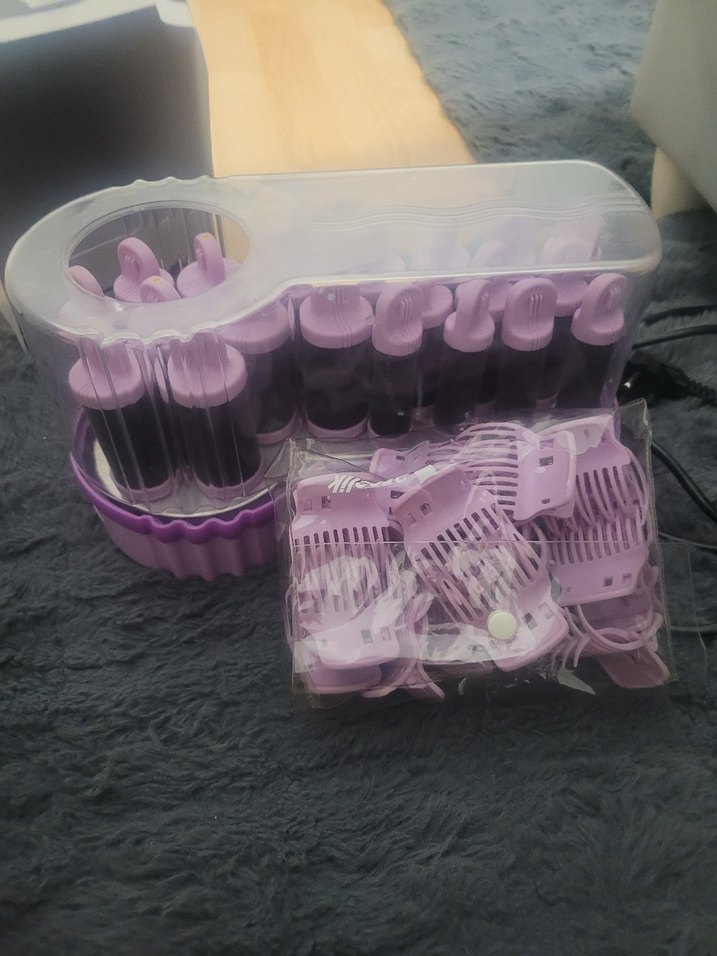 Mor Saç Bigudisi Seti - Görsel 2