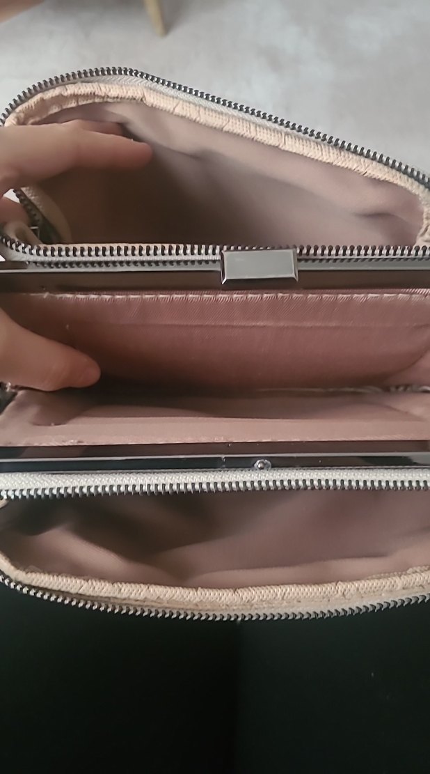 Bej Deri Kadın Çanta - Görsel 4