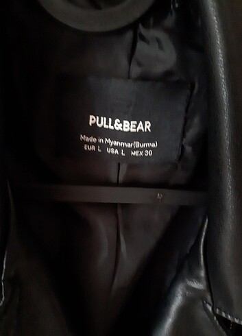 Pull and Bear Deri ceket