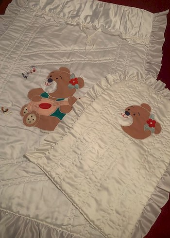 Nakışlı Bebek Yatak Örtüsü - Görsel 2