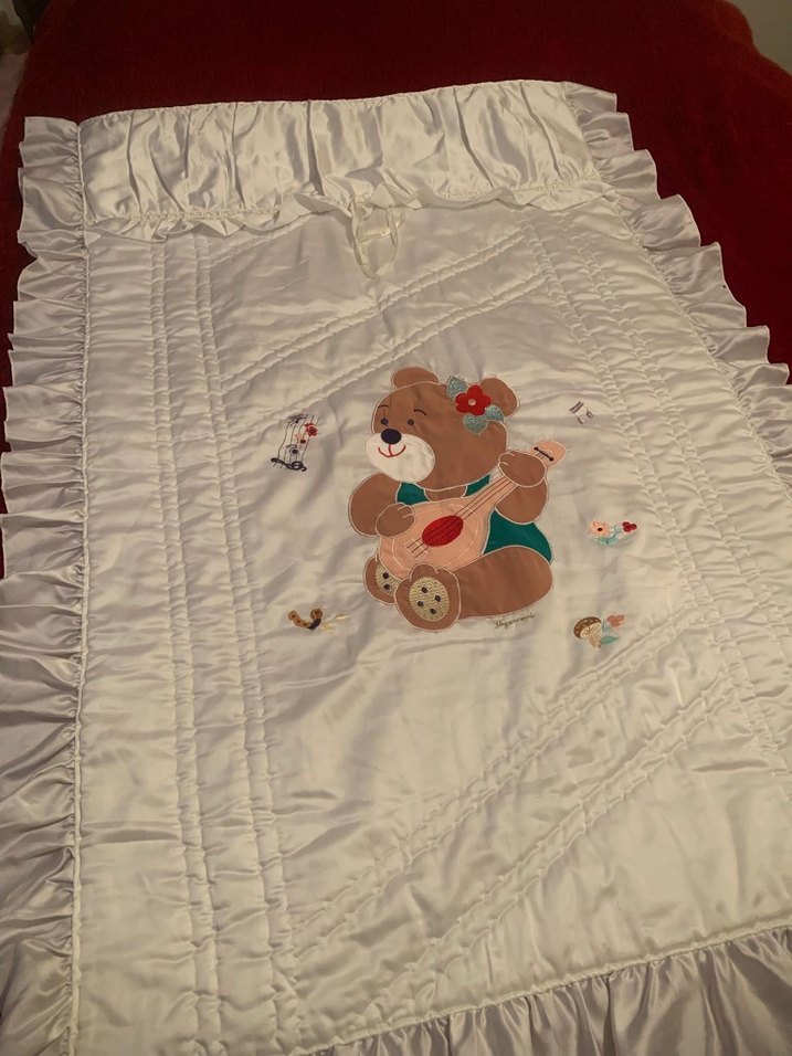 Nakışlı Bebek Yatak Örtüsü - Görsel 3