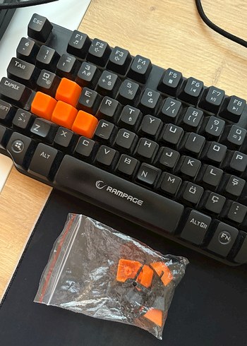 Rampage kb r88 oyuncu klavyesi - Görsel 2