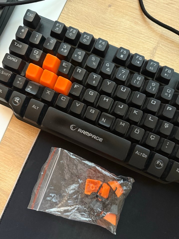 Rampage kb r88 oyuncu klavyesi - Görsel 2