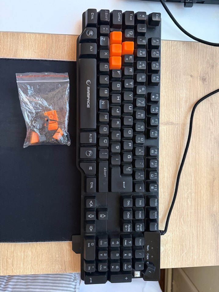 Rampage kb r88 oyuncu klavyesi - Görsel 3