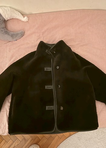 Mango kürk ceket - Görsel 2