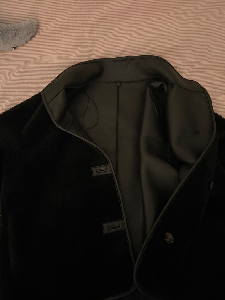 Mango kürk ceket - Görsel 3