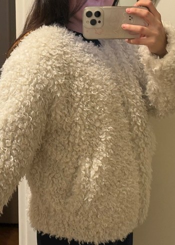 Koton peluş ceket - Görsel 2