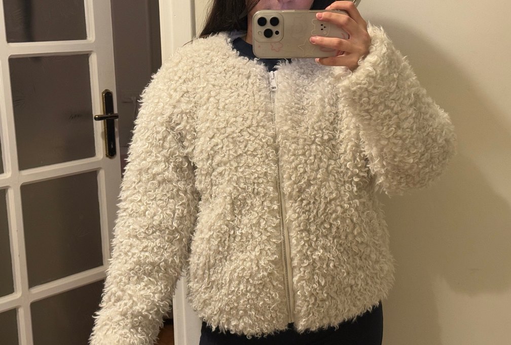 Koton peluş ceket - Görsel 3