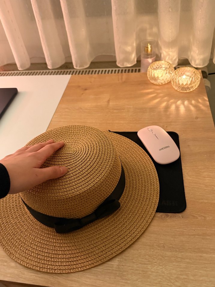 Hasır şapka - Görsel 5