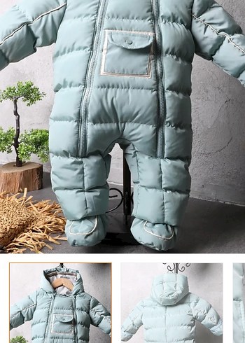 Benittokids Yeşil Bebek Astronot Tulum - Görsel 2