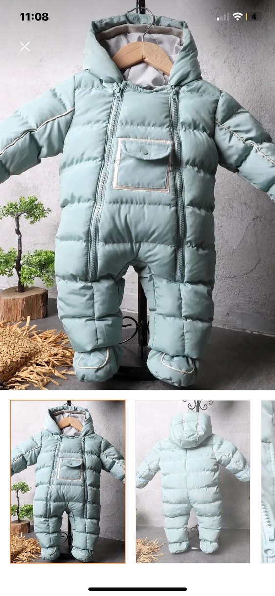 Benittokids Yeşil Bebek Astronot Tulum - Görsel 2