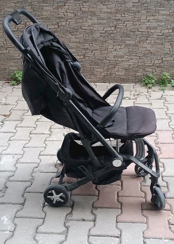 Siyah Bebek Arabası Katlanabilir Model - Görsel 5