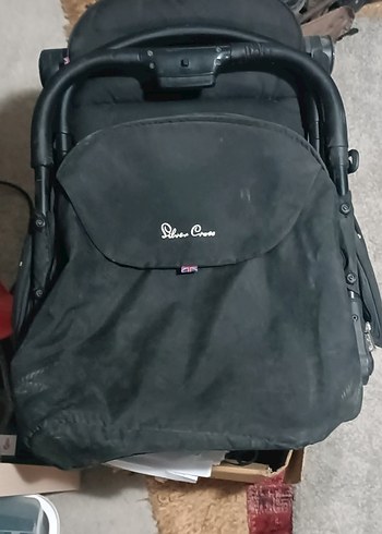 Siyah Bebek Arabası Katlanabilir Model - Görsel 6