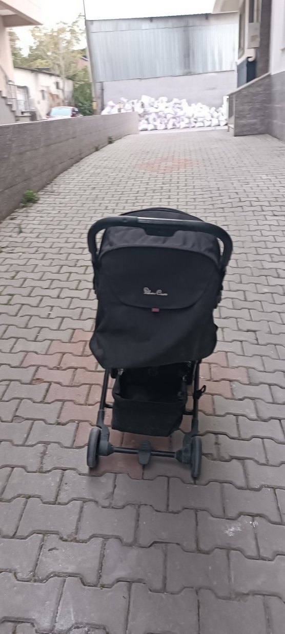 Siyah Bebek Arabası Katlanabilir Model - Görsel 3