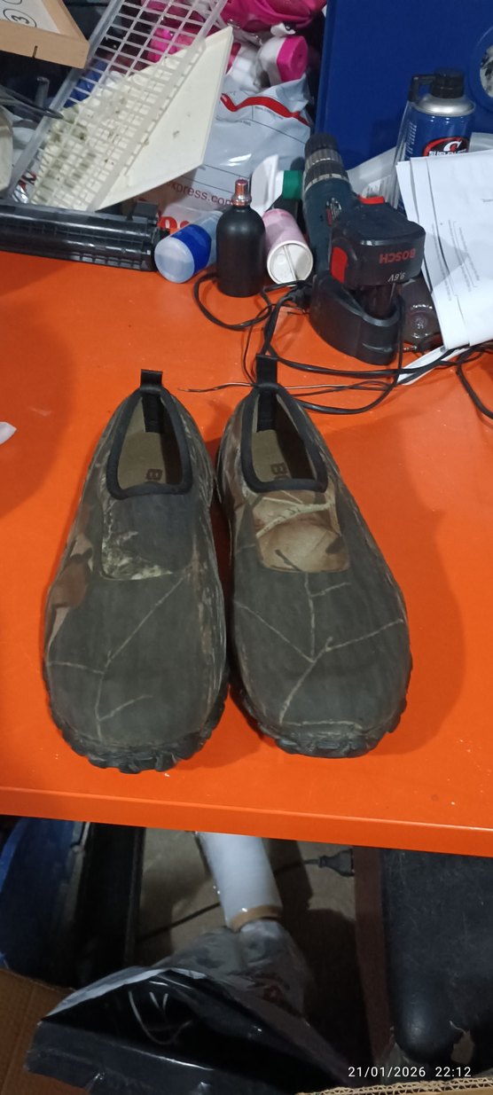 Kahverengi Kamuflaj Erkek  Ayakkabısı avcılar icin - Görsel 2