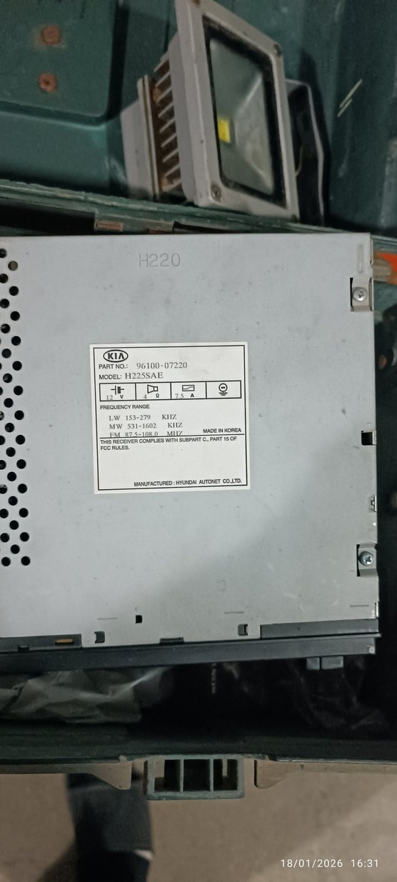 Kia Siyah Araç Müzik Sistemi soketi yok - Görsel 2