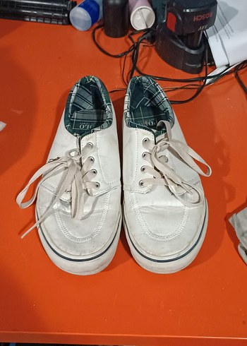 Beyaz Spor Ayakkabı - Görsel 2