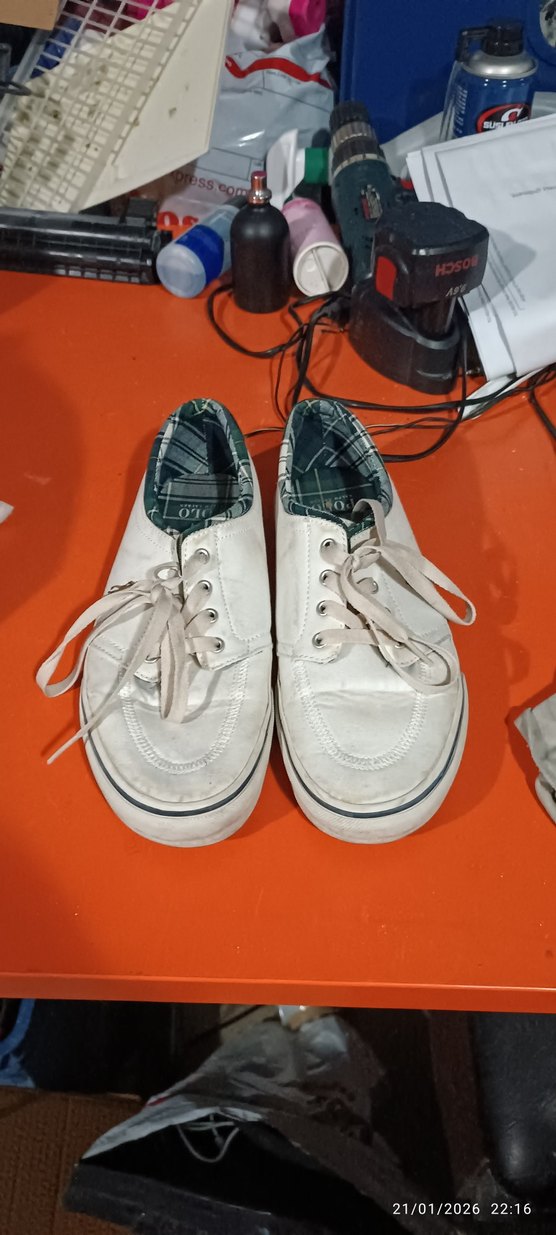 Beyaz Spor Ayakkabı - Görsel 2