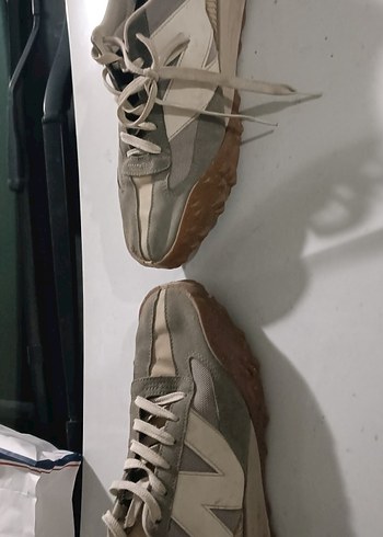 Bej Gri Spor  Spor Ayakkabı - Görsel 3