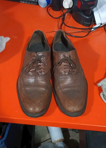 Kahverengi Deri Erkek Klasik Ayakkabı - Görsel 2