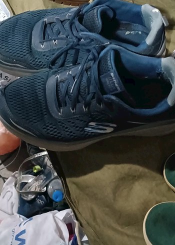 Mavi Elastik Bağcıklı Erkek Spor Ayakkabı - Görsel 2