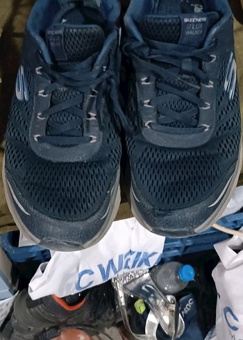 Mavi Elastik Bağcıklı Erkek Spor Ayakkabı - Görsel 3