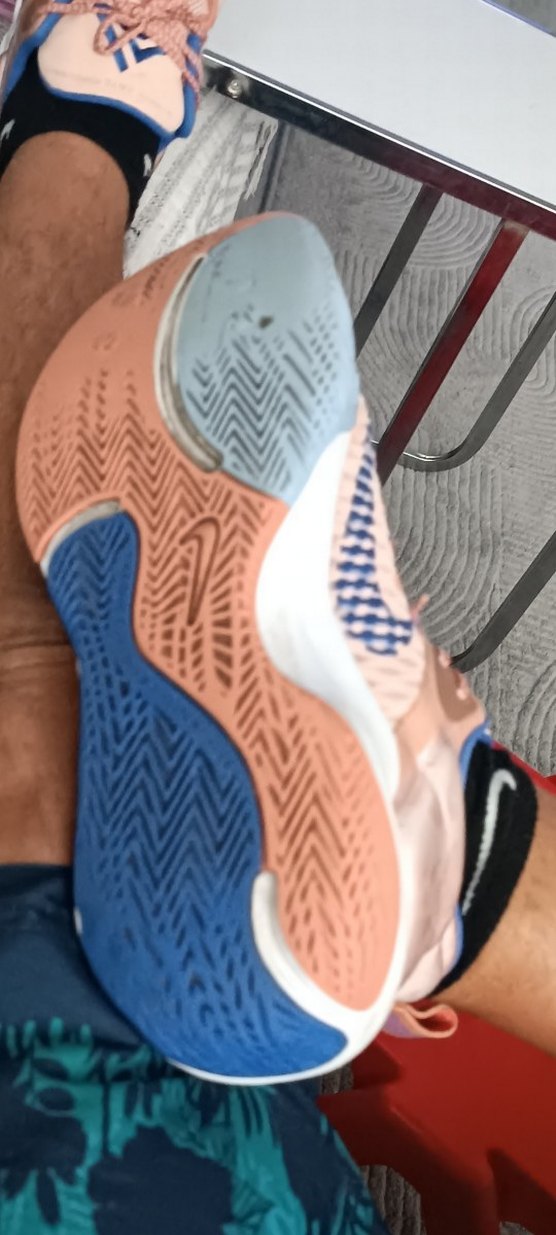 Pembe Pastel Bağcıklı Basketbol Ayakkabısı - Görsel 3