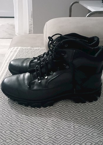 Siyah Deri Goth Erkek Botları - Görsel 2