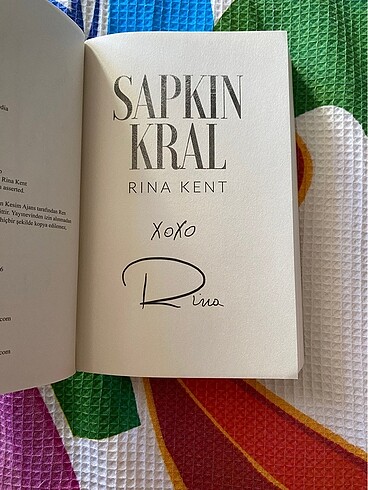 Beden Renk Sapkın Kral (Rina Kent)
