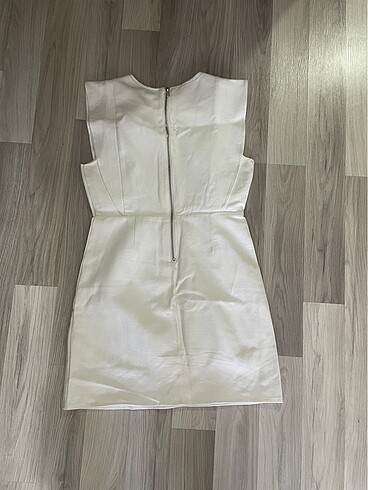 Quzu Beyaz Mini Elbise