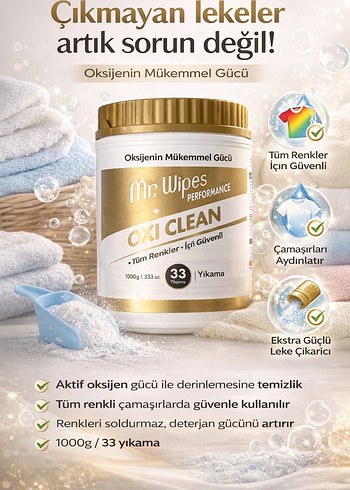 Oxi Clean Çok Amaçlı Toz ve Leke Çıkarıcı - Görsel 2