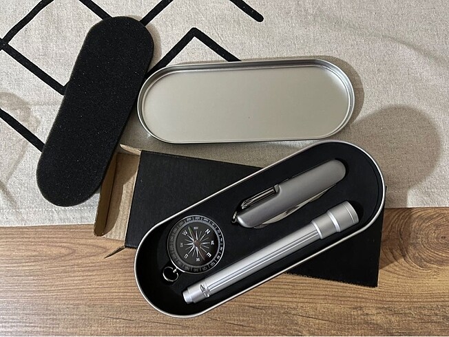 Metal 3 lü kamp seti - Görsel 2