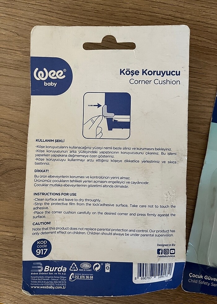 Wee köşe koruyucu - Görsel 2