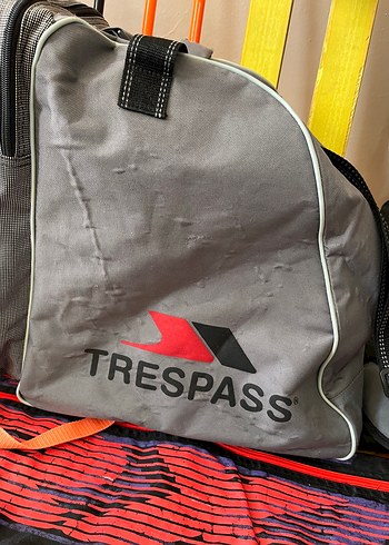 Trespeass Fermuarlı Gri Erkek Kayak Botu Çantası - Görsel 7