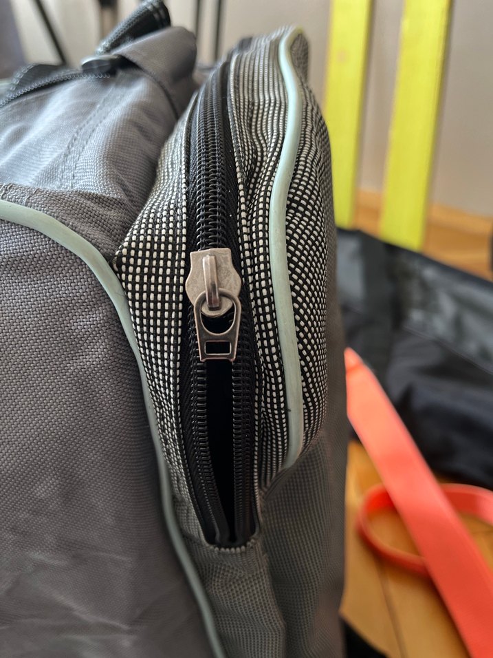 Trespeass Fermuarlı Gri Erkek Kayak Botu Çantası - Görsel 4