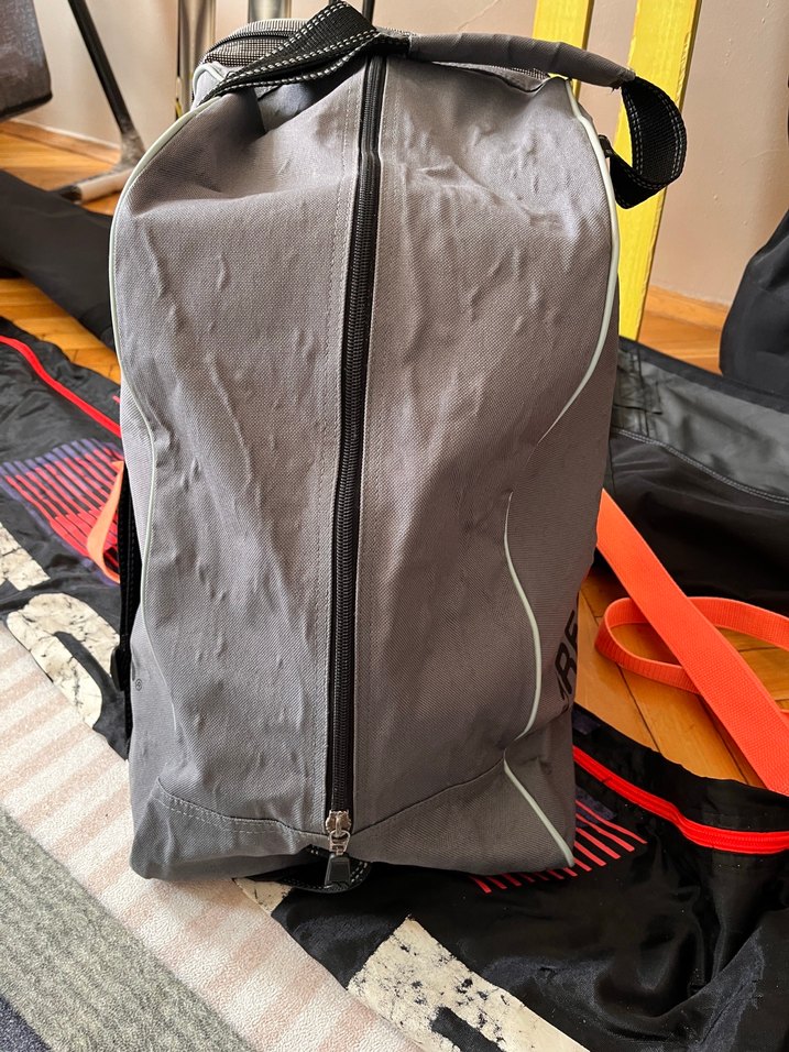 Trespeass Fermuarlı Gri Erkek Kayak Botu Çantası - Görsel 3