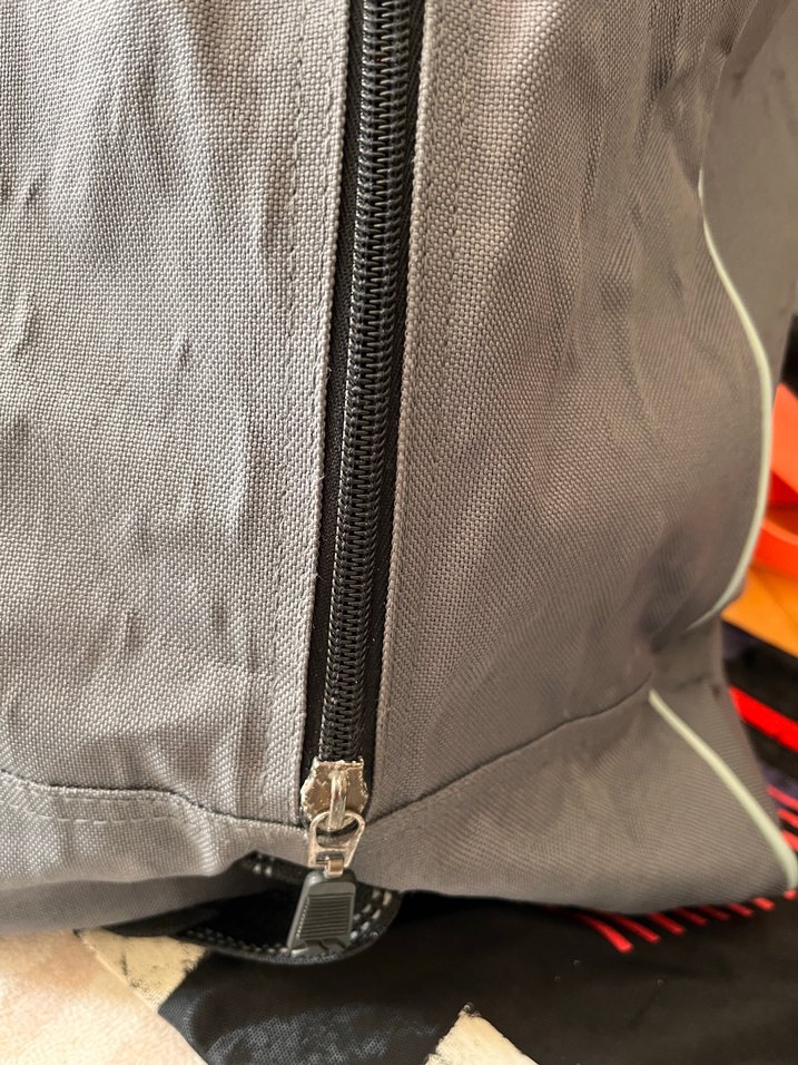 Trespeass Fermuarlı Gri Erkek Kayak Botu Çantası - Görsel 5