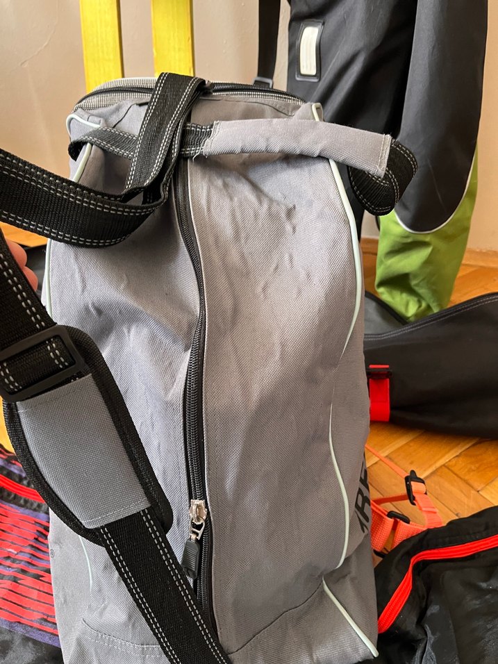 Trespeass Fermuarlı Gri Erkek Kayak Botu Çantası - Görsel 2