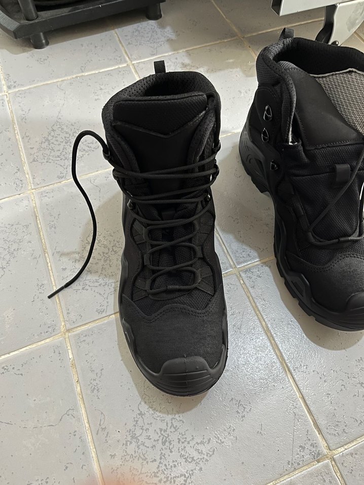 Erkek Siyah Bağcıklı Outdoor Bot - Görsel 2