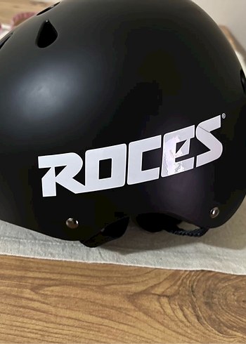 ROCES Siyah Kemerli Kayak Bisiklet Paten Kaskı - Görsel 4