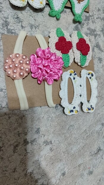 Beden Tasarı örgü toka set