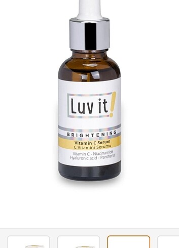 Luv it c vitamini sıfır ürün ambalajlı