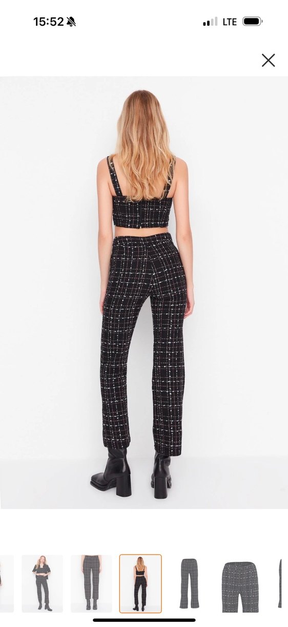 Trendyolmilla tüvit pantolon - Görsel 4