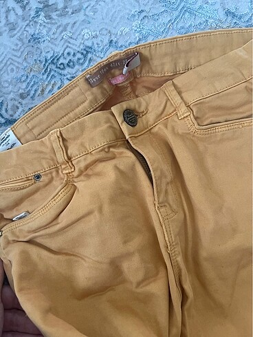 Bershka Sarı baharlık pantolon