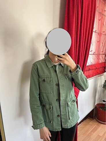 Zara yeşil ceket