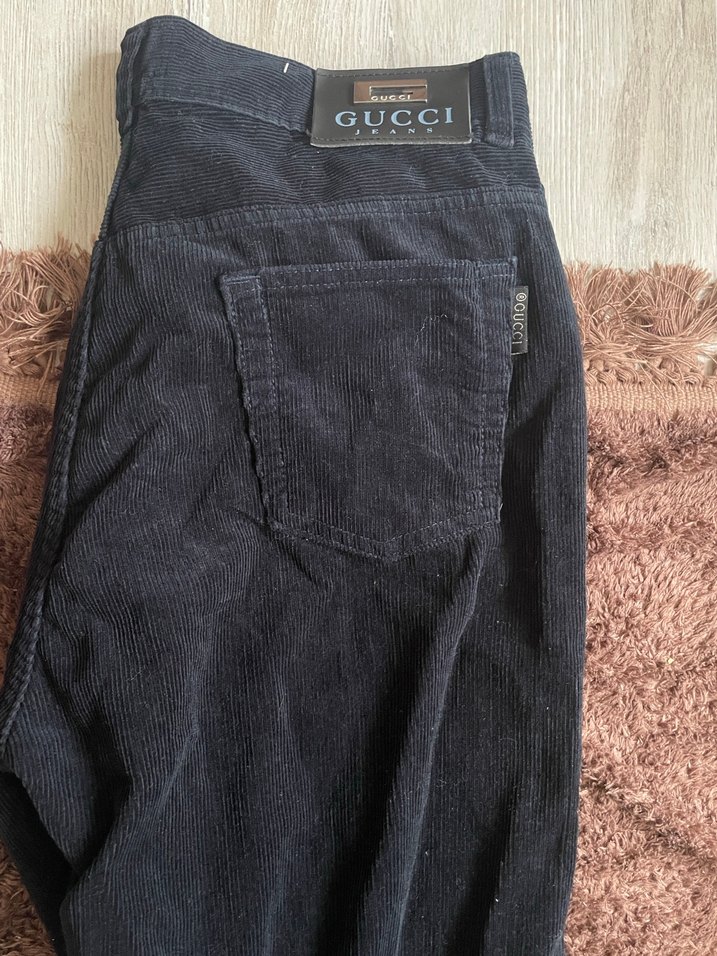 Gucci kadife pantolon - Görsel 3