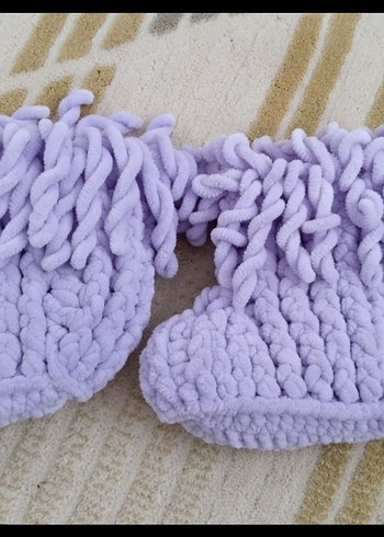6-12 Ay, 18 cm Beden pembe Renk Şapka ve patik