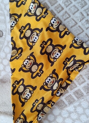 Bebek boyunluk ve önlük - Görsel 4