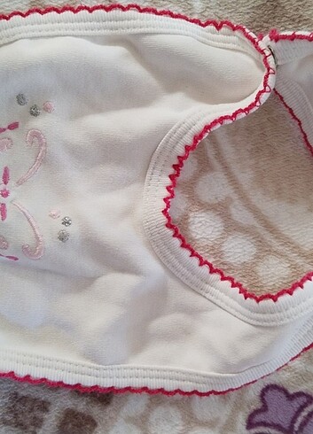 Bebek boyunluk ve önlük - Görsel 8